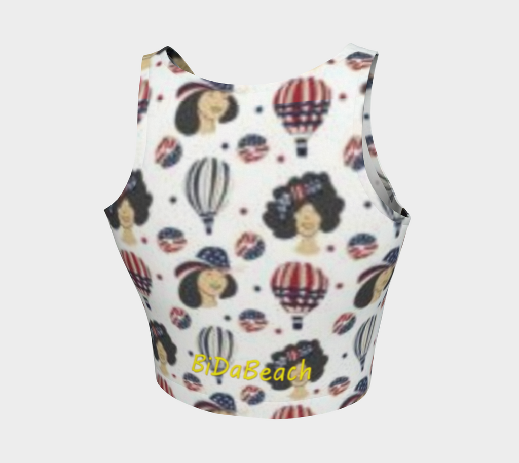 USA 250 Women's Independence Crop Top