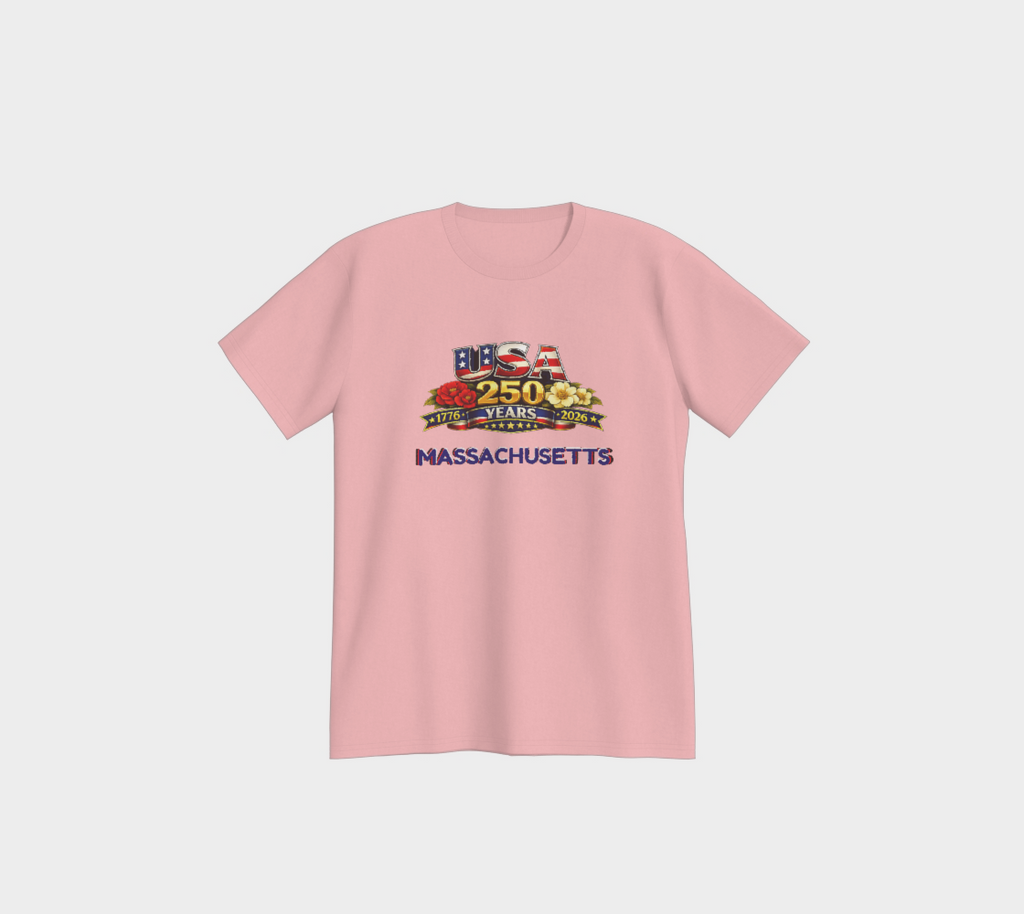 Massachusetts USA 250 Tee