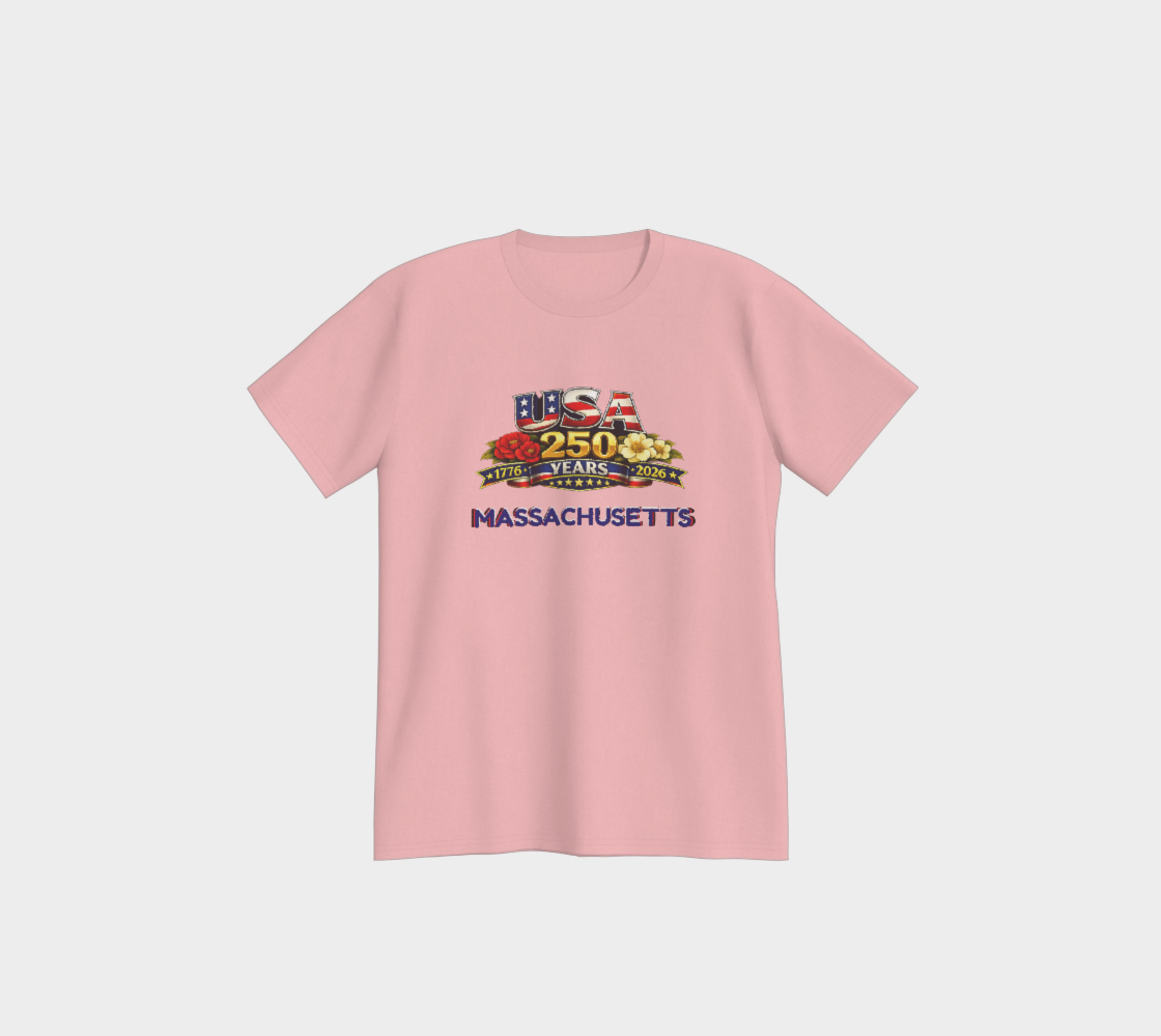 Massachusetts USA 250 Tee