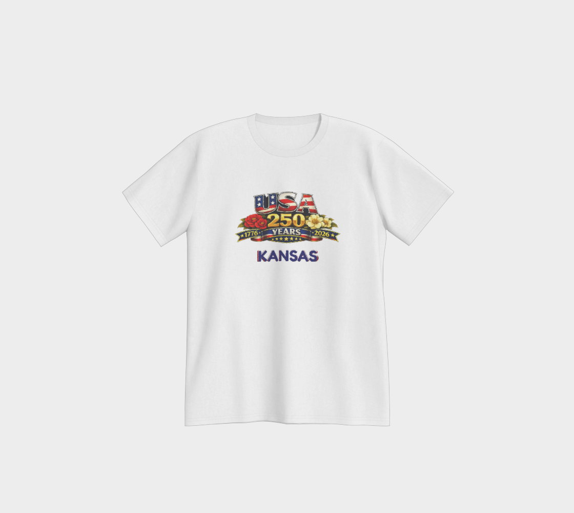 Kansas USA 250 Tee