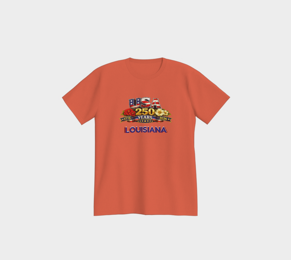 Louisiana USA 250 Tee
