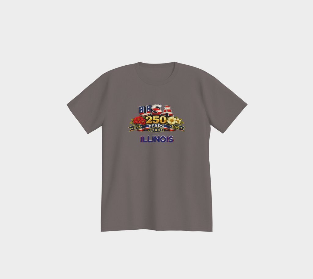 Illinois USA 250 Tee