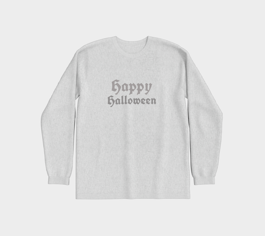 Happy Halloween Long Sleeve Tee