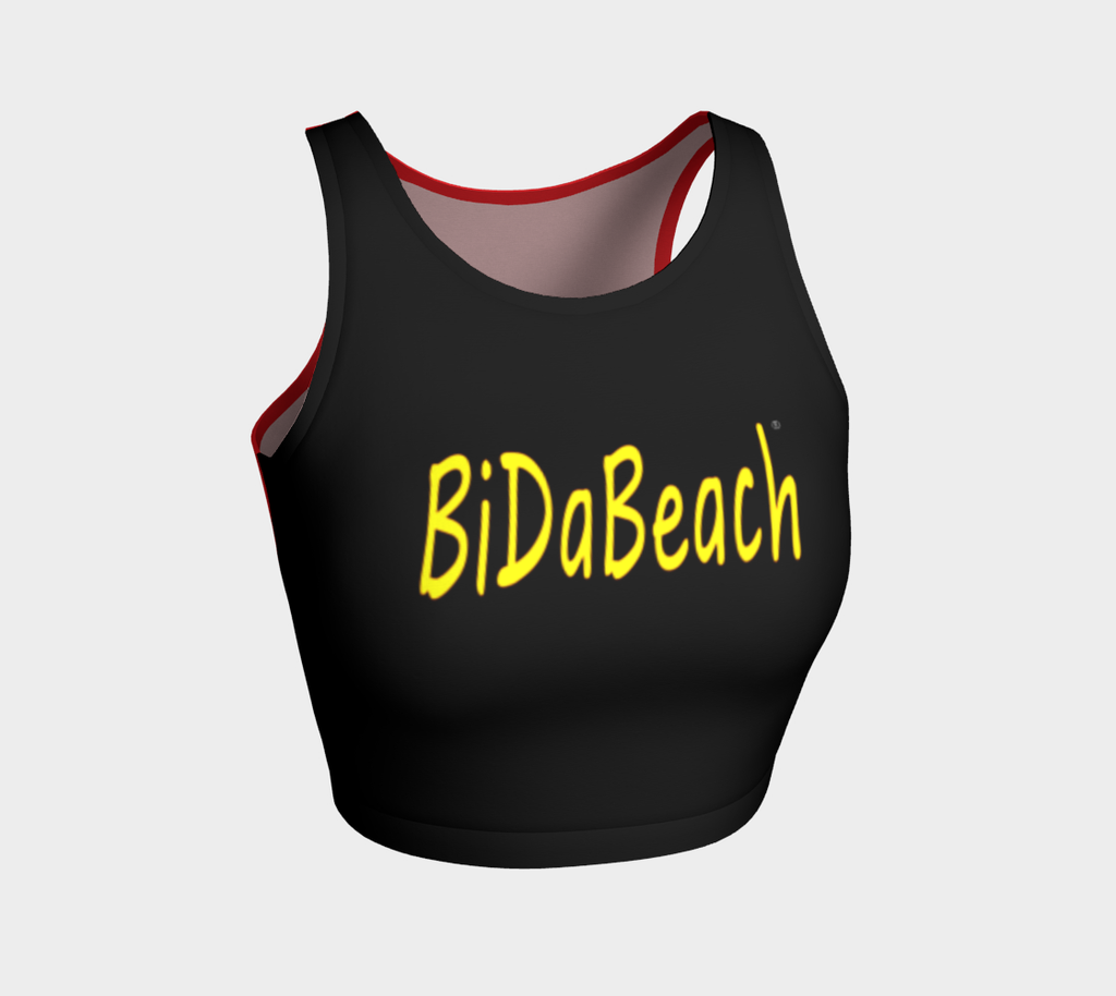 Women's Bidabeach Official Athletic Crop Top